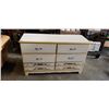 Image 1 : VINTAGE WHITE 6 DRAWER DRESSER