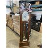 Image 1 : GRANDFATHER CLOCK WITH KEY, WORKING