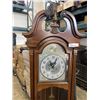 Image 2 : GRANDFATHER CLOCK WITH KEY, WORKING