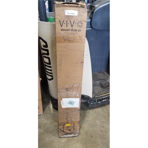 VIVO LARGE TV CEILING MOUNT WITH 10FT POLE