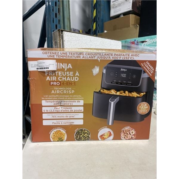 NINJA 4IN1 5QT AIR FRYER PRO - TESTED WORKING, RETAIL $149