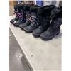 Image 2 : 3 NEW SIZE 2 GIRLS WINTER BOOTS
