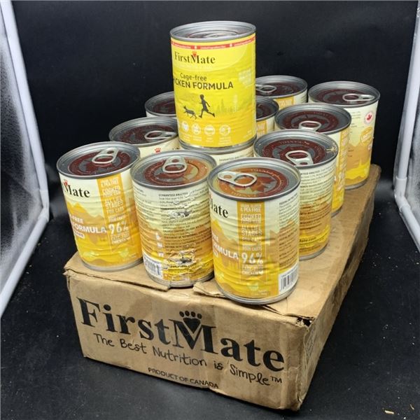 BOX OF FIRSTMATE CAT FOOD BEST BEFORE 2028