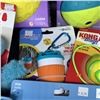 Image 4 : BOX OF NEW PET ACCESSORIES AND TOYS