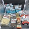Image 1 : THREE NEW BAGS OF SENIOR AGE EXTRA SOFT DRY AGED LIVER TREATS, BEEF CULLIGAN CHIPS, BEEF BRISKET TRE