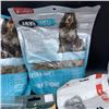 Image 3 : THREE NEW BAGS OF SENIOR AGE EXTRA SOFT DRY AGED LIVER TREATS, BEEF CULLIGAN CHIPS, BEEF BRISKET TRE