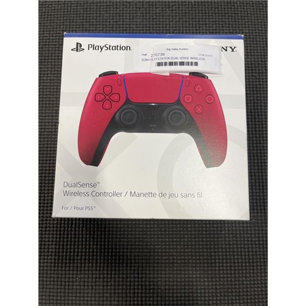 SONY PLAYSTATION DUAL SENSE WIRELESS CONTROLLER WORKING