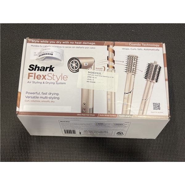 SHARK FLEXSTYLE MULTI-STYLER HAIR STRAIGHTENER - TESTED WORKING, RETAIL $349
