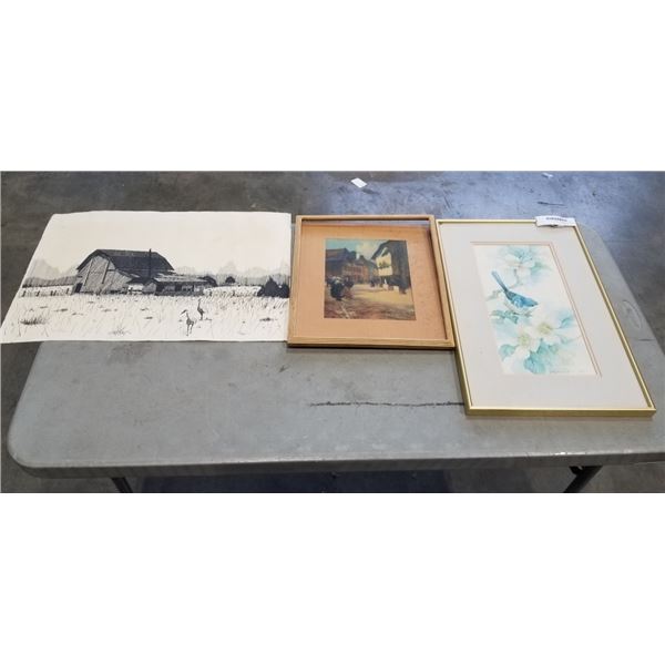 LOT OF NUMBERED PRINTS