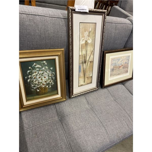 3 VINTAGE PRINTS