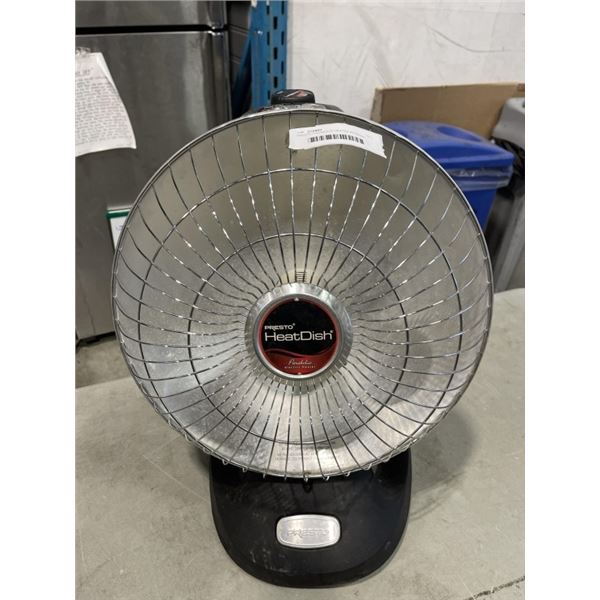 PRESTO PARABOLIC HEATER WORKING