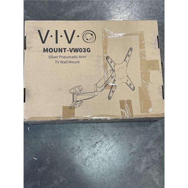 VIVO SILVER PNEUMATIC ARM TV WALL MOUNT
