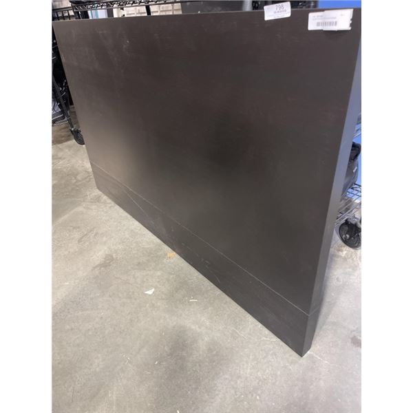 BLACK QUEEN SIZE IKEA BEDFRAME