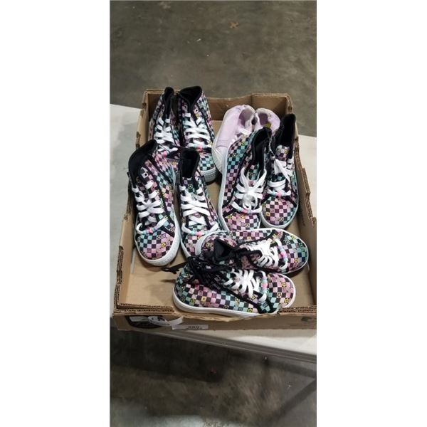 5 NEW GIRLS SNEAKERS SIZE 2 AND 3