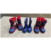 Image 1 : 3 NEW SIZE 8 INFANT WINTER AND GUM BOOTS