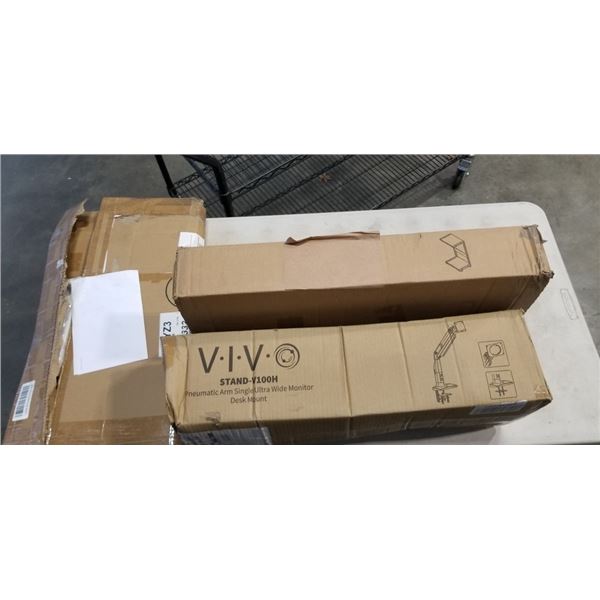 4 ASSORTED VIVO MOUNTS