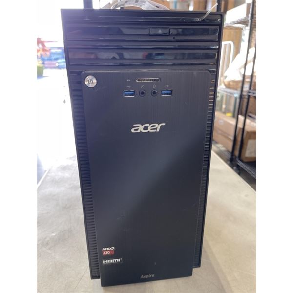 ACER ASPIRE AMD A10 DESKTOP COMPUTER RESETE AND READY TO USE WITH WINDOWS 10 UPDATES