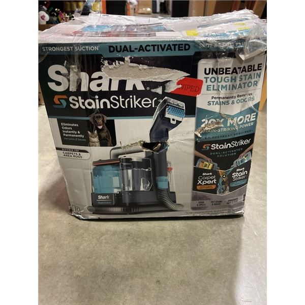 SHARK STAIN STRIKER SPOT AND STAIN ELIMINATOR WORKING