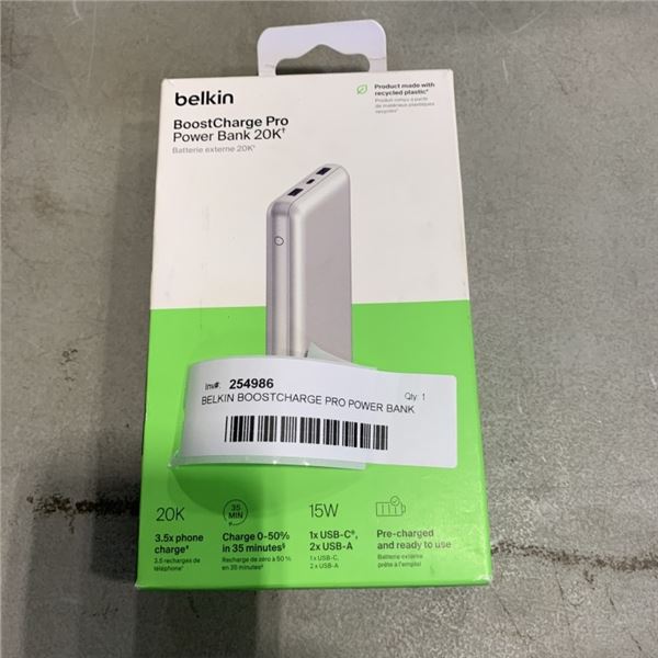 BELKIN BOOSTCHARGE PRO POWER BANK 20K