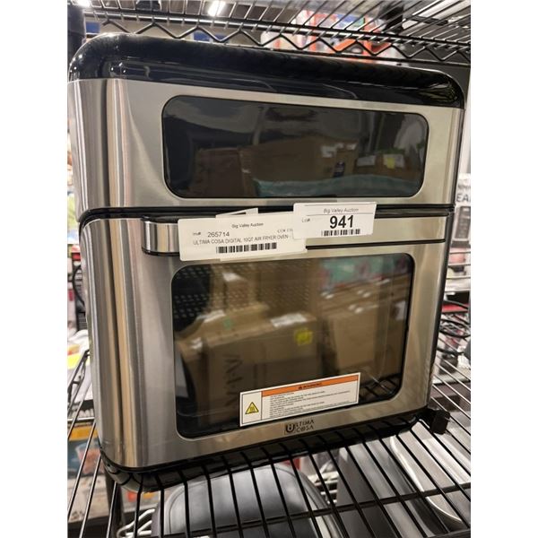 ULTIMA COSA DIGITAL 10QT AIR FRYER OVEN - TESTED WORKING, RETAIL $269