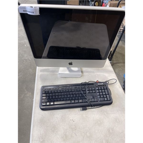 IMAC COMPUTER AND KEYBOARD - WORKING