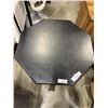 Image 2 : BLACK OCTAGONAL 2 TIER TABLE