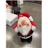 Image 2 : STUFFED SANTA FIGURE 4FT TALL, 3FT WIDE
