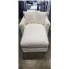 Image 1 : IKEA WHITE CHAISE LOUNGE CHAIR WITH STORAGE