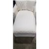 Image 2 : IKEA WHITE CHAISE LOUNGE CHAIR WITH STORAGE