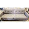 Image 6 : 3PC GREY COUCH SEAT - SOFA, LOVESEAT, ARM CHAIR