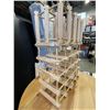 Image 2 : 3  8 BOTTLE WINE RACKS