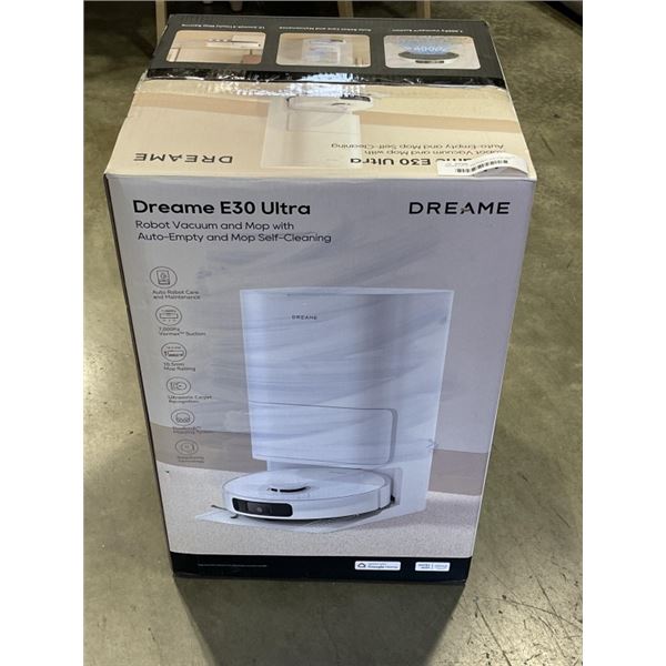 DREAM E30 ULTRA ROBOT VACUUM AND MOP