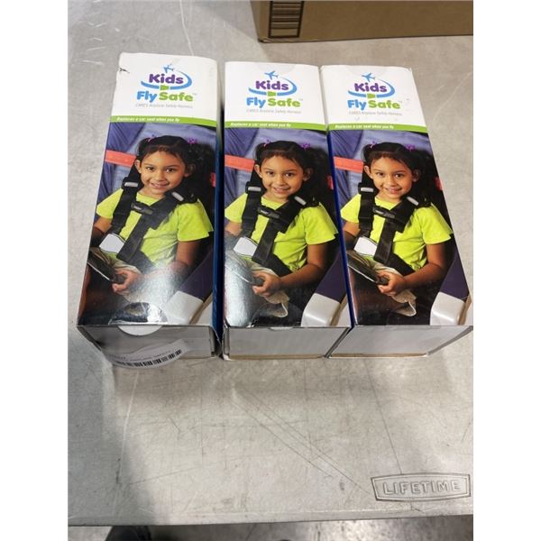 KIDS FLY SAFE AIRPLANE SAFETY HARNESSES