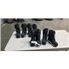 Image 1 : 4 NEW SIZE 12 AND 13 BOYS WINTER BOOTS - 2 OF EACH SIZE