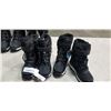 Image 2 : 4 NEW SIZE 12 AND 13 BOYS WINTER BOOTS - 2 OF EACH SIZE