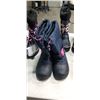 Image 4 : 4 NEW SIZE 1 GIRLS WINTER BOOTS