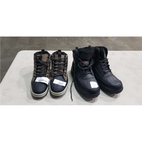2 NEW SIZE 8 MENS WINTER BOOTS