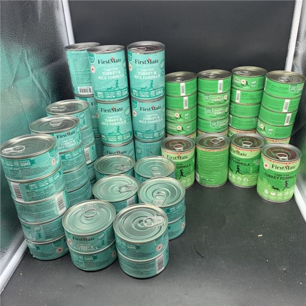 BOX OF FIRSTMATE CAT FOOD BEST BEFORE 2028