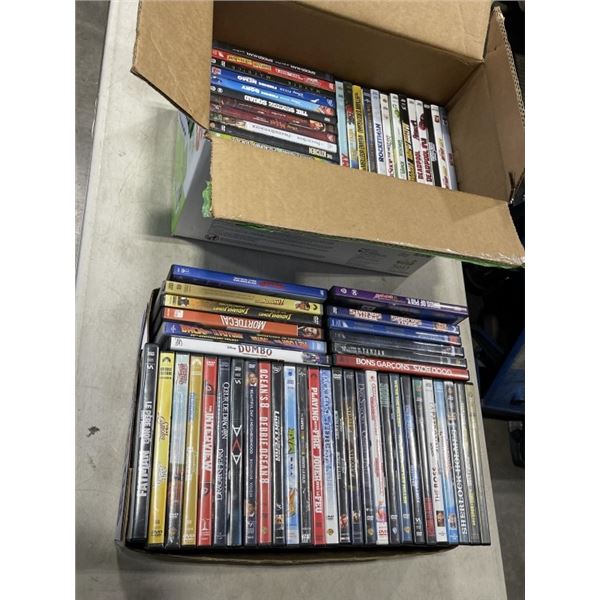 ASSORTED DVD MOVIES