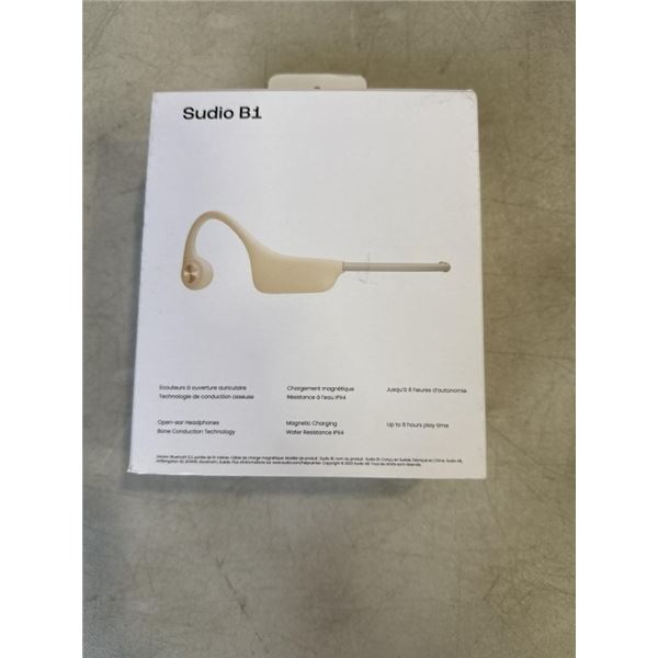 SUDIO B1 OPEN EAR BONE CONDUCTION WIRELESS WATER RESISTANT HEADPHONES