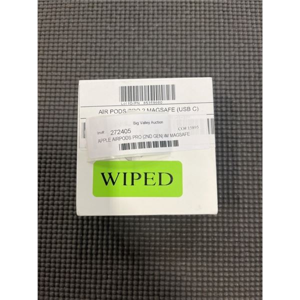 APPLE AIRPODS PRO (2ND GEN) W/ MAGSAFE CASE (USB-C) - TESTED WORKING, RETAIL $279