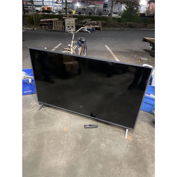 LG 65 INCH TV WITH REMOTE, WORKING