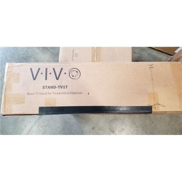 VIVO BLACK FLOOR TV STAND