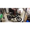Image 1 : BLUTRON EB350F FOLDABLE COMPACT ELECTRIC BIKE W/ UP TO 33KM BATTERY RANGE - TESTED WORKING
