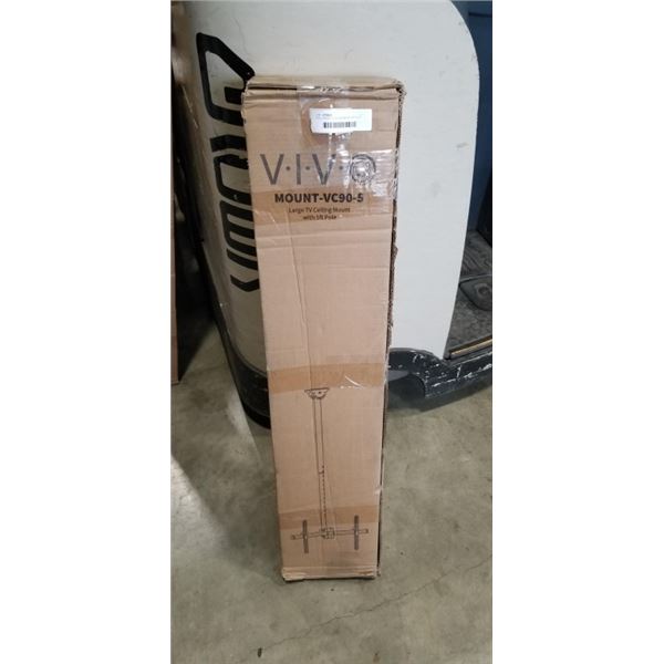 VIVO LARGE TV CEILING MOUNT WITH 5FT POLE