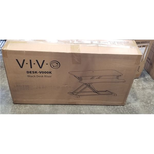 VIVO BLACK DESK RISER