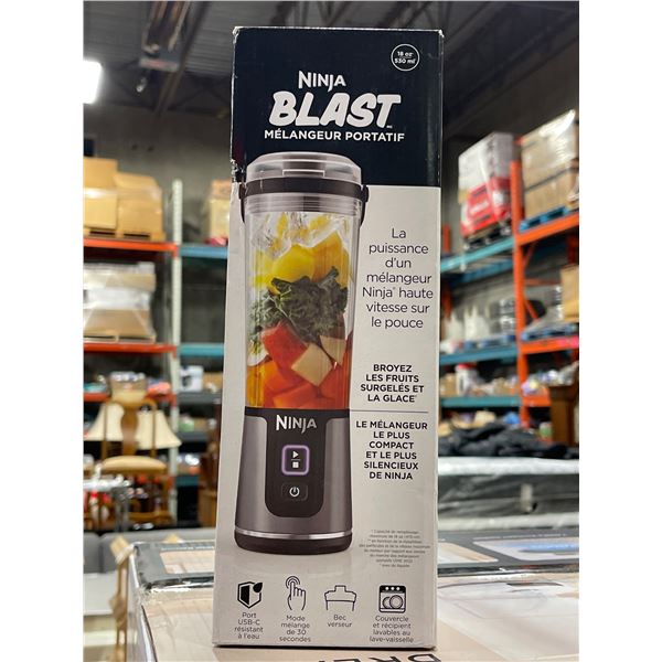 NINJA BLAST PORTABLE BLENDER - TESTED WORKING, RETAIL $89