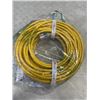 Image 2 : NEW YELLOW  INDOOR OUTDOOR 100FTFT HEAVY DUTY LIGHTED EXTENSION CORD, 12AWG, 3 WIRE