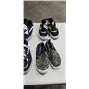 Image 3 : 4 NEW BOYS AND YOUTH SNEAKERS - SIZES 1-3 AND 8