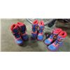 Image 1 : 3 NEW SIZE 10 AND 11 INFANT WINTER BOOTS